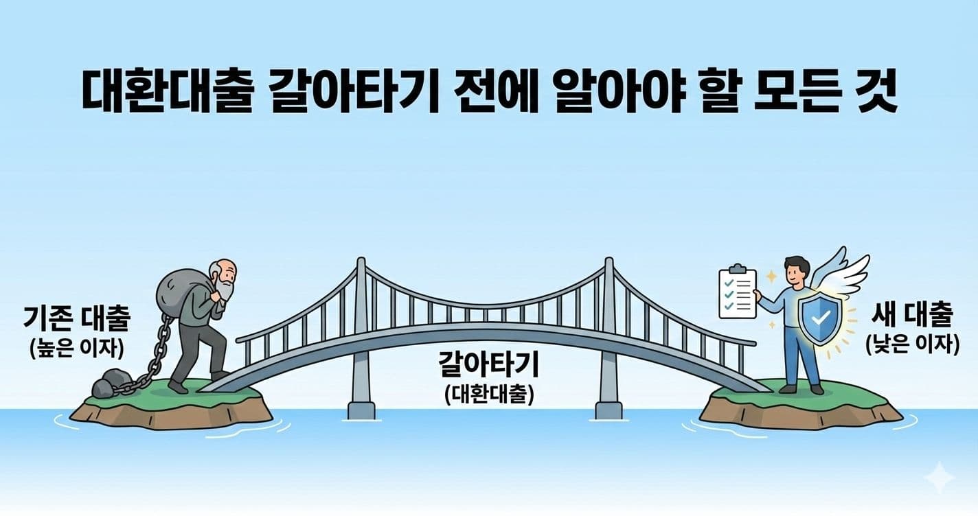 대환대출 완벽 가이드: 갈아타기 전 알아야 할 모든 것